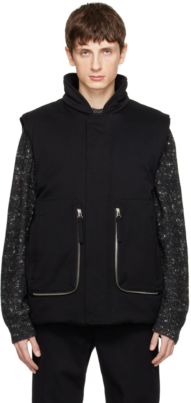 

Черный пуховик Astro Helmut Lang