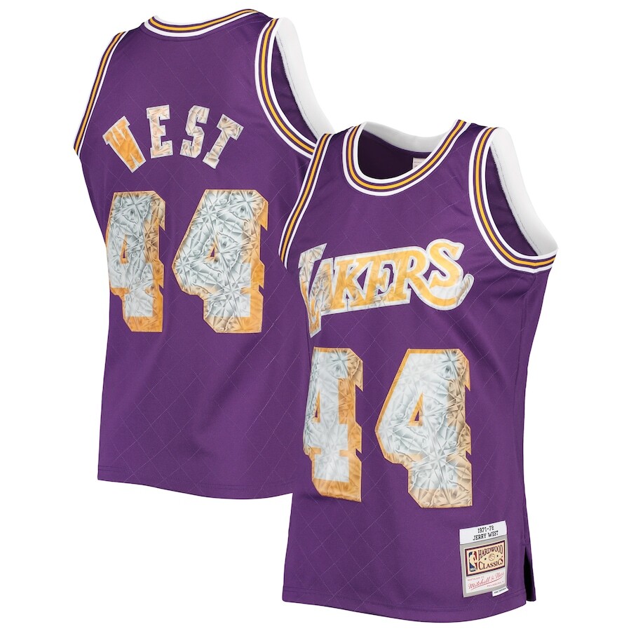 

Джерси Mitchell & Ness Los Angeles Lakers, фиолетовый