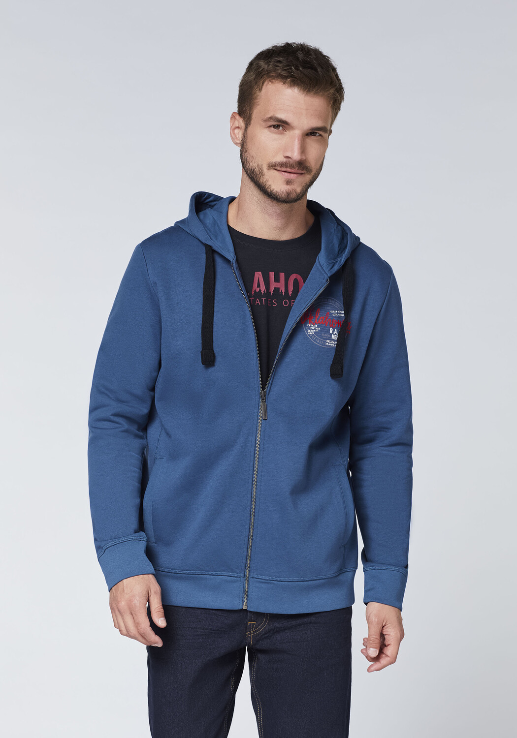 

Толстовка Oklahoma Jeans, синий