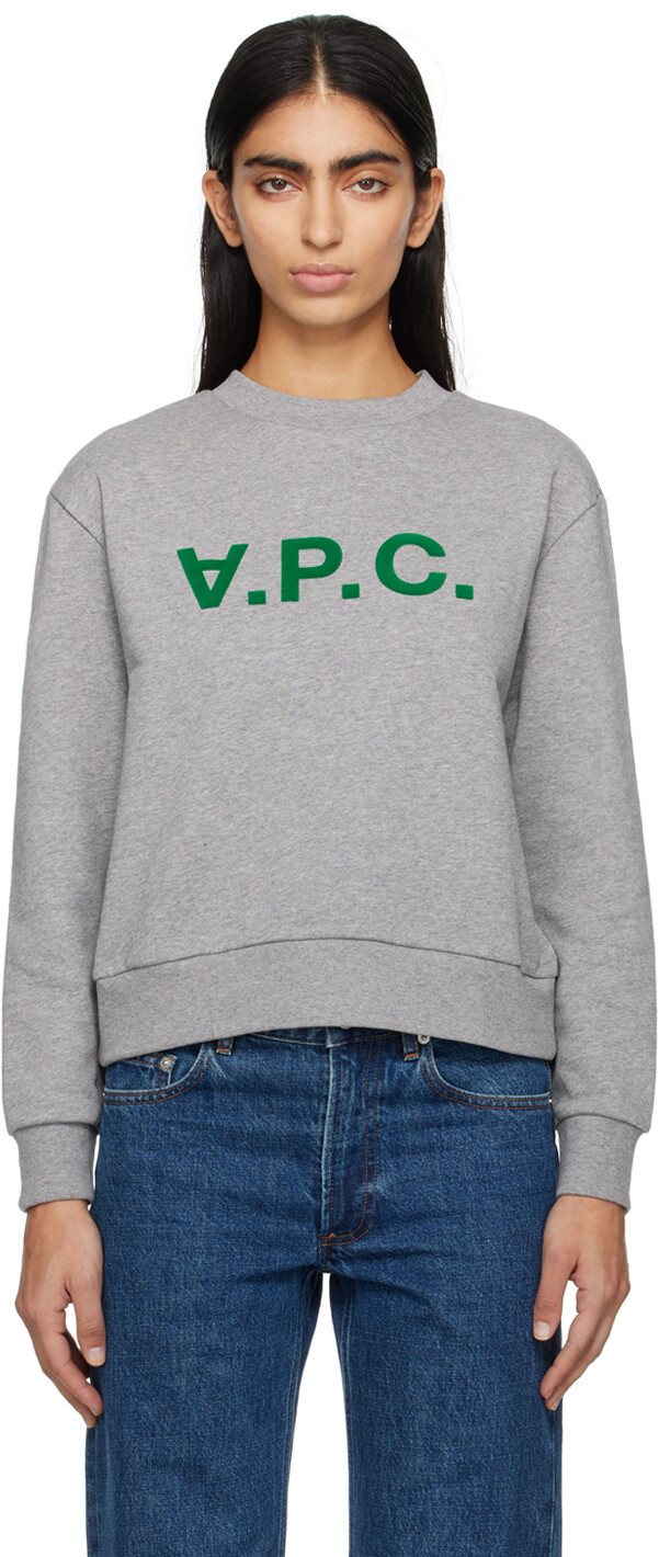 

Серый свитшот Elisa A.P.C.