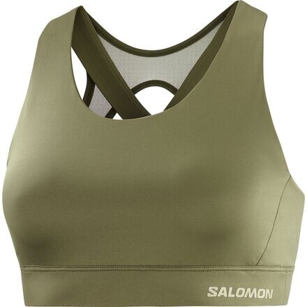 

Бюстгальтер Cross Run женский Salomon, цвет Grape Leaf
