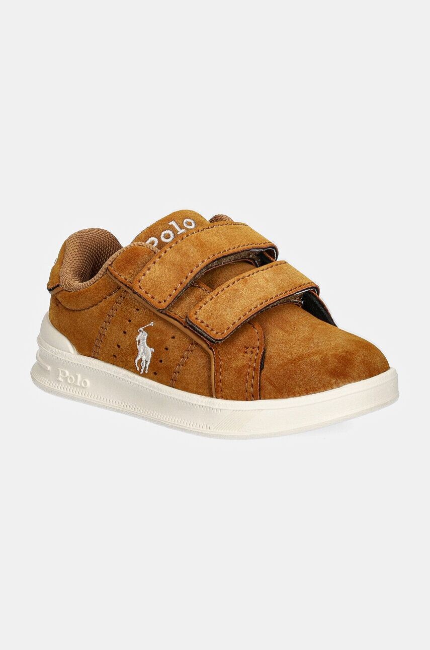 

Детские кроссовки Polo Ralph Lauren HERITAGE COURT III EZ, бежевый