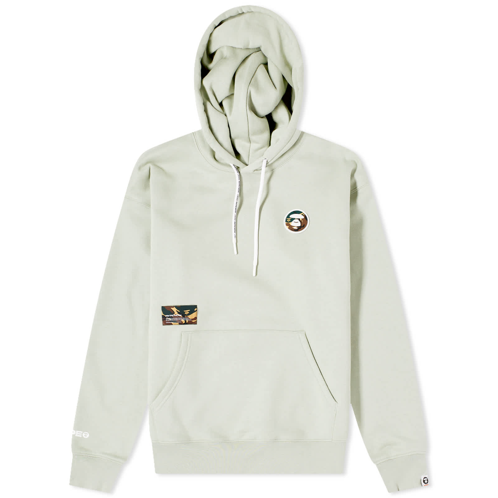 

Худи Aape Logo Hood Popover, цвет Light Khaki