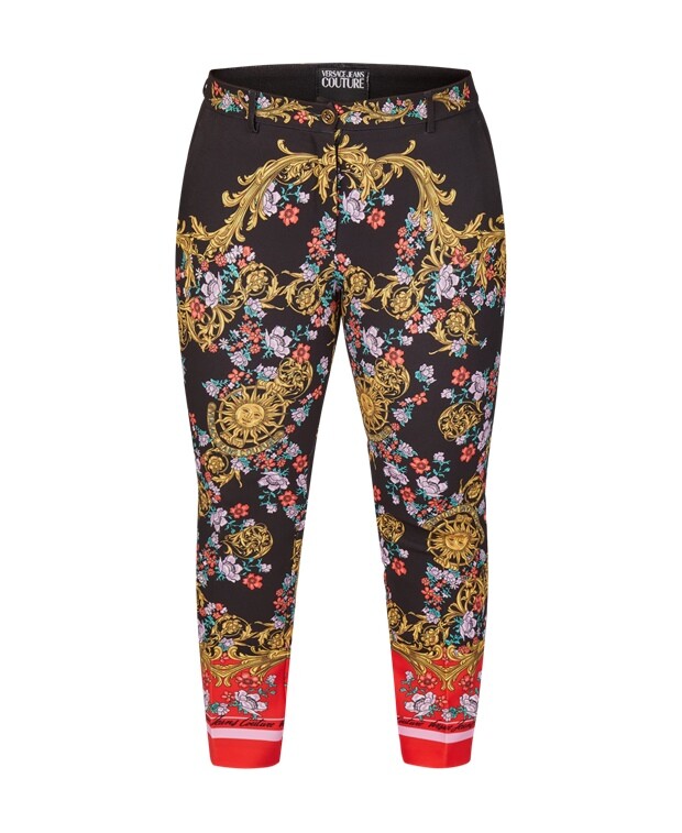 

Повседневные брюки Versace Jeans Couture, черный