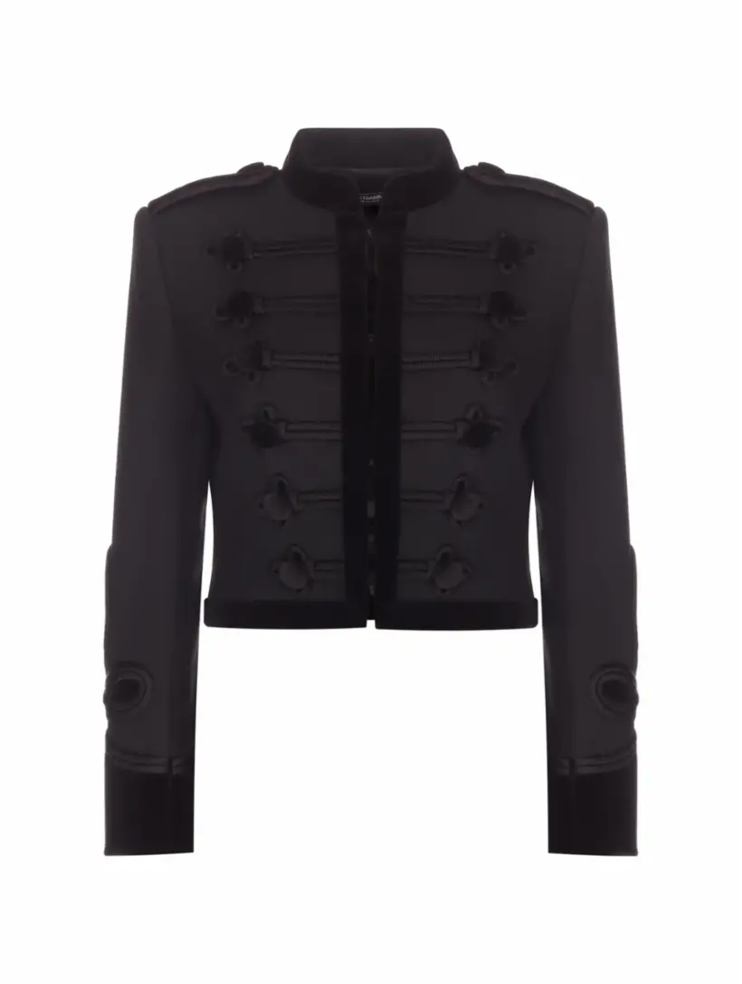 

Шерстяной жакет Dolce&Gabbana, черный