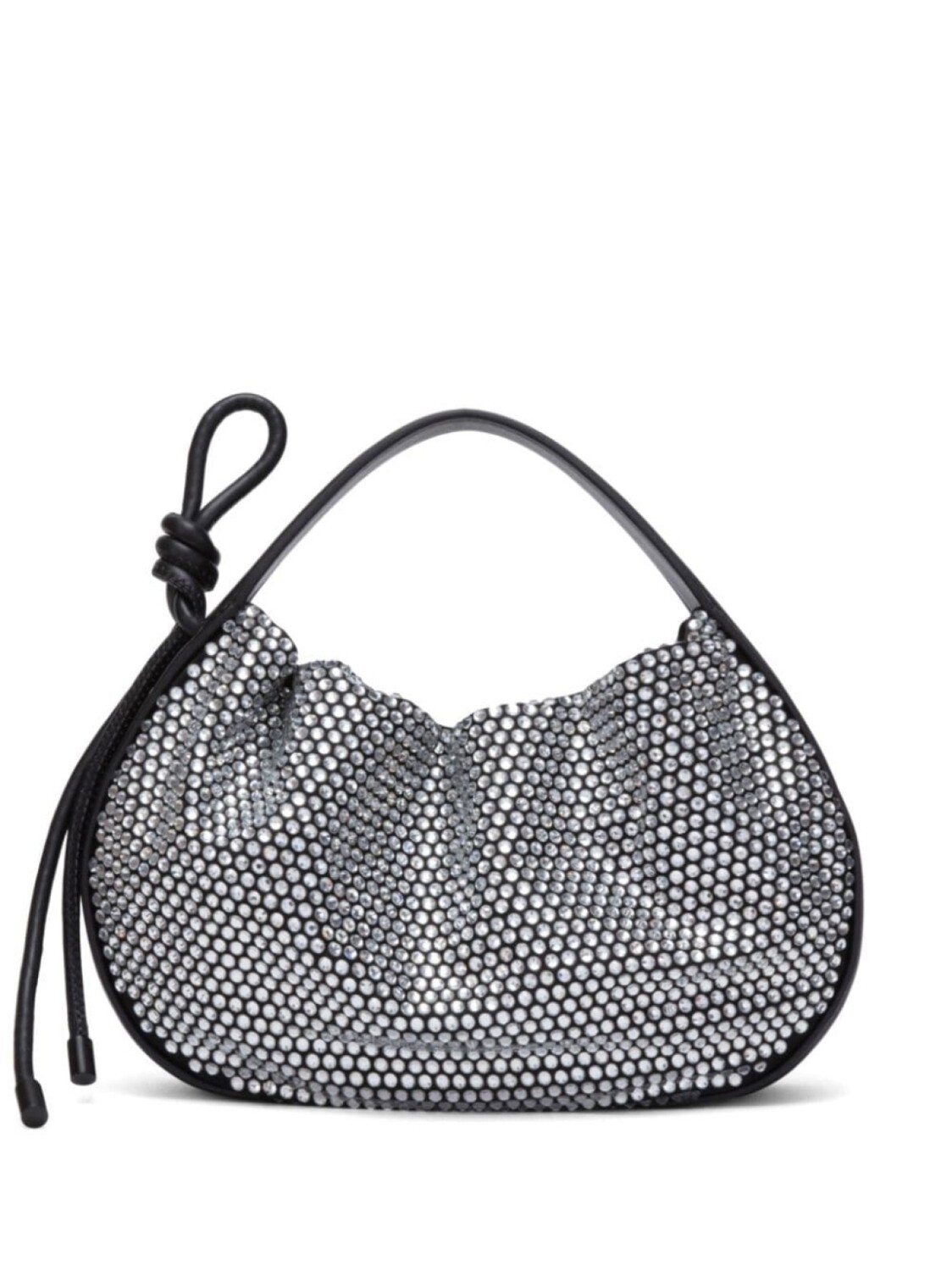 

3.1 Phillip Lim сумка на плечо Origami с кристаллами, серебристый