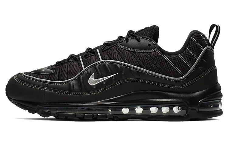 

Nike Air Max 98 Черное серебро