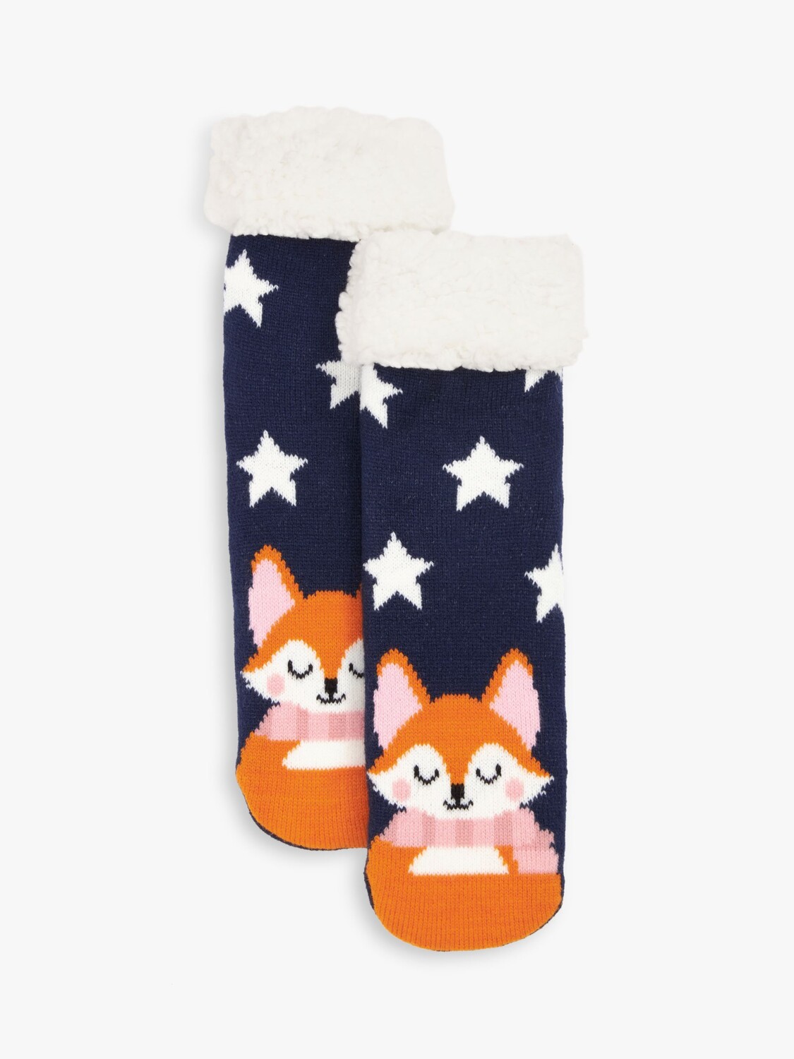 

Носки для отдыха Fluffy Fox John Lewis, темно-синий