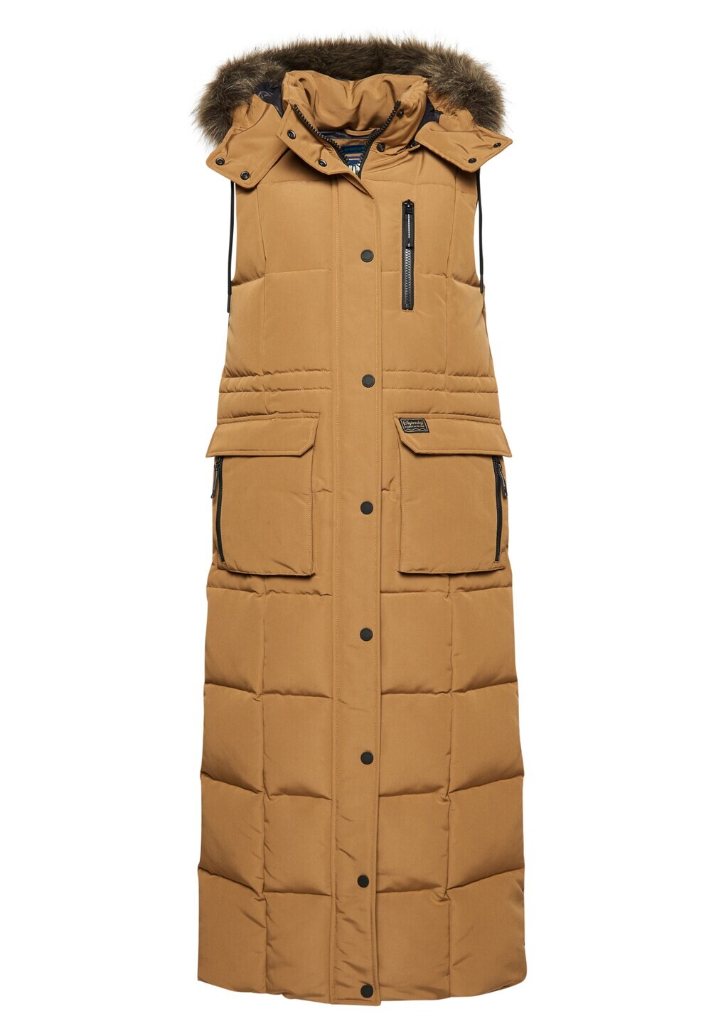 

Жилет Superdry, коньяк