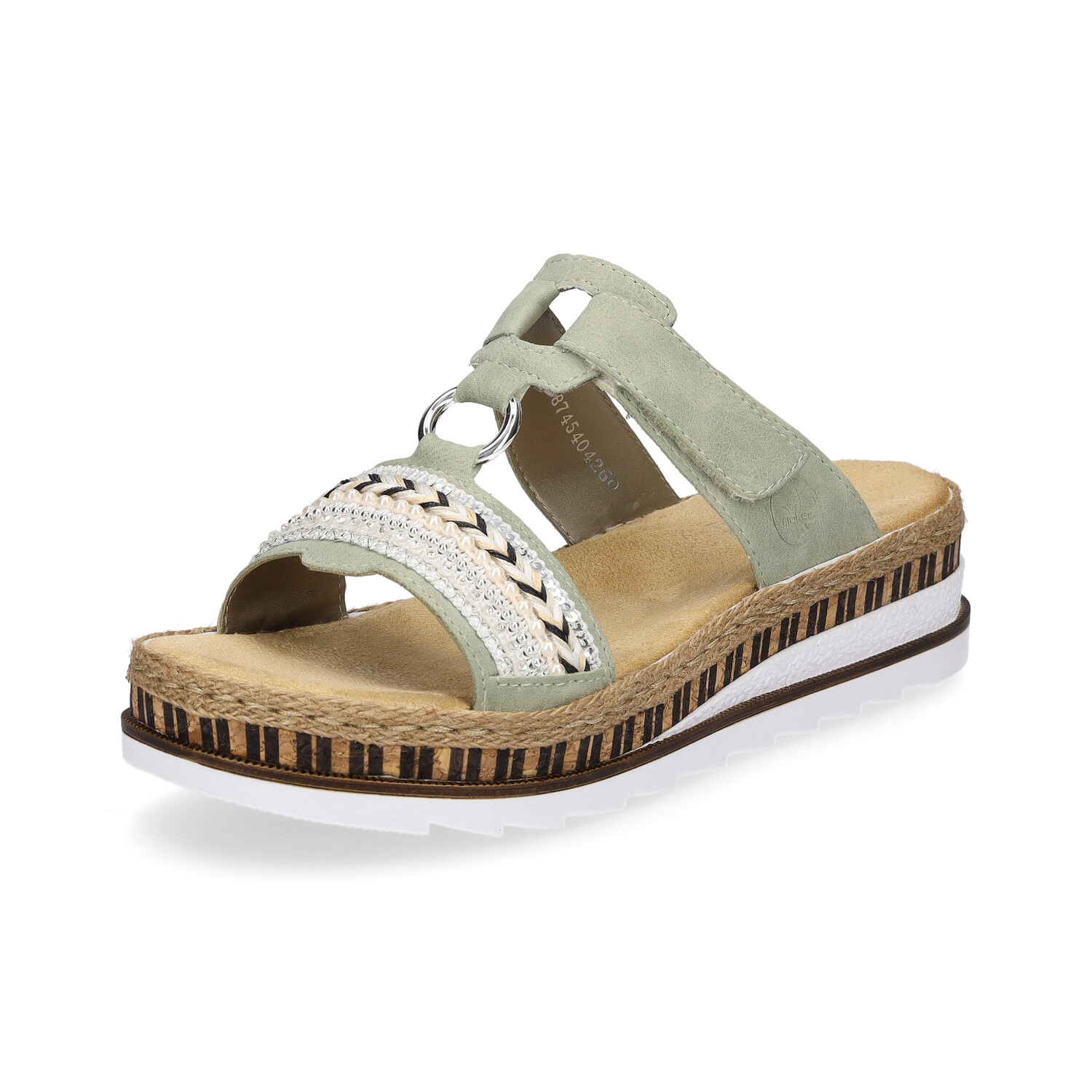 

Мюли rieker Pantolette, цвет mint grün