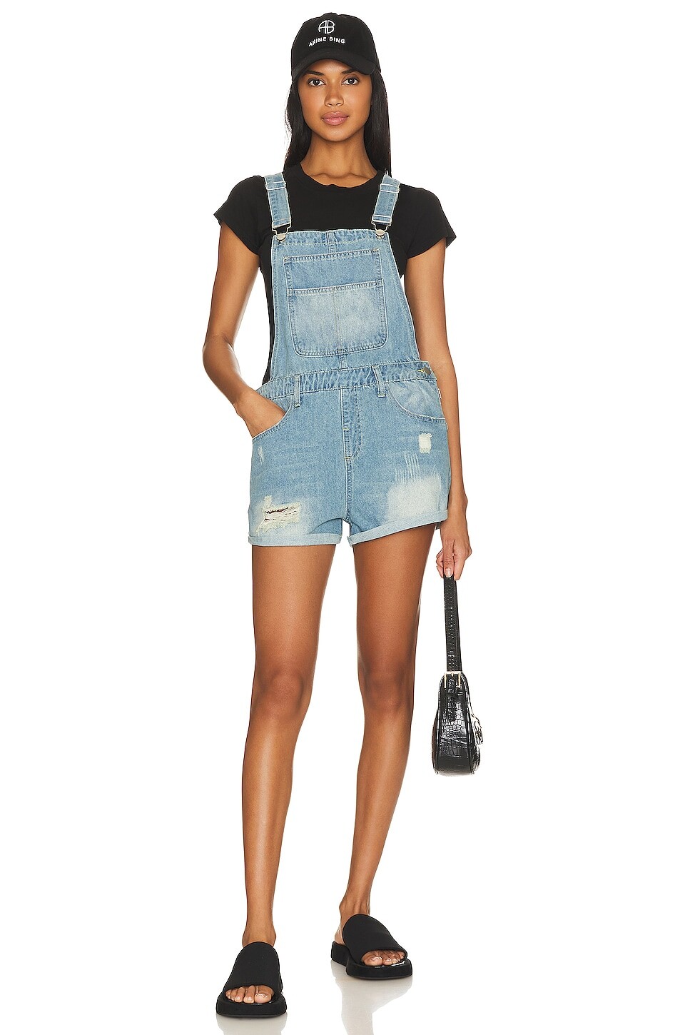 

Шорты superdown Carmen Denim, цвет Light Blue Wash