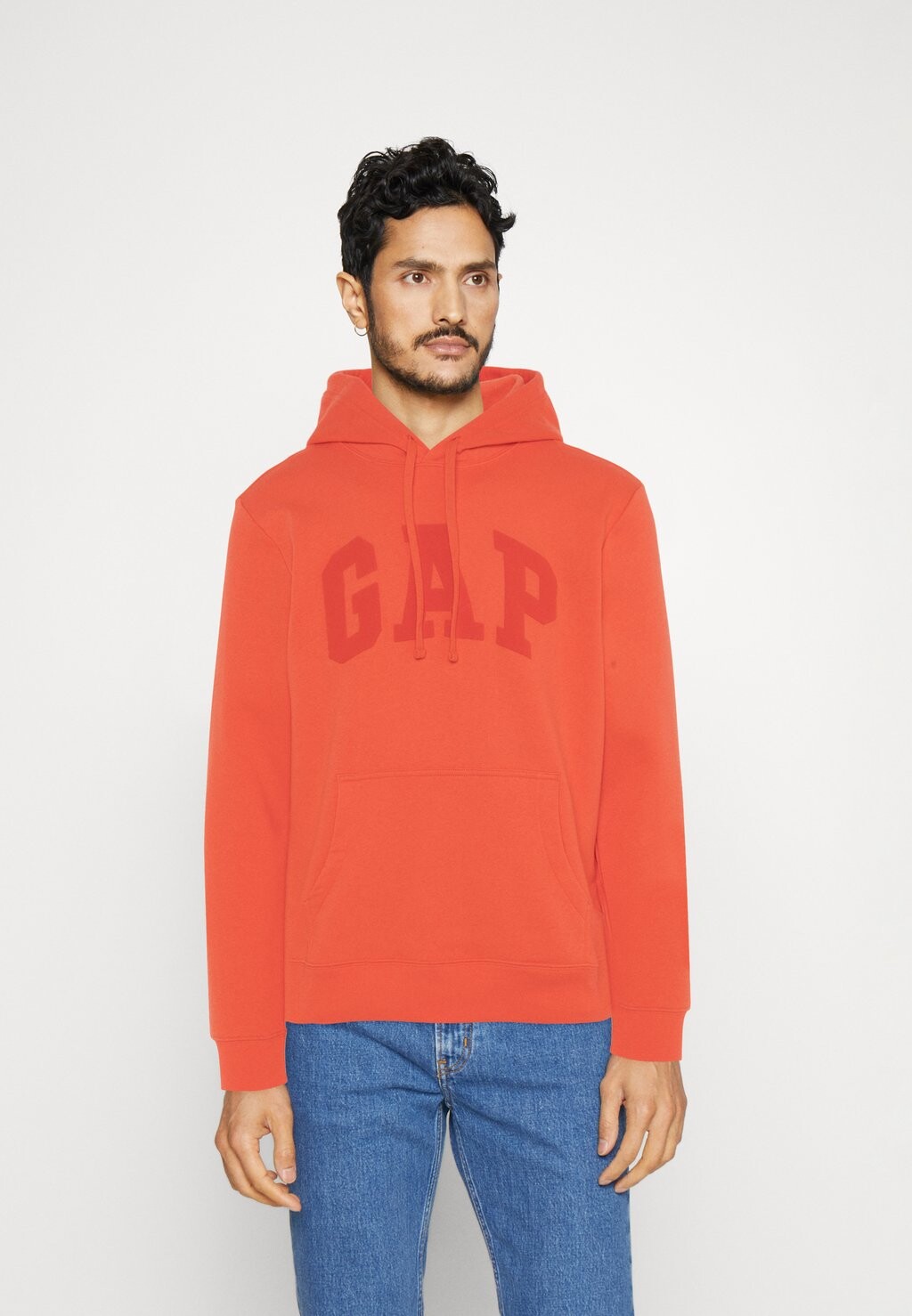 

Толстовка GAP Tonal Puff Arch, кроваво-оранжевый