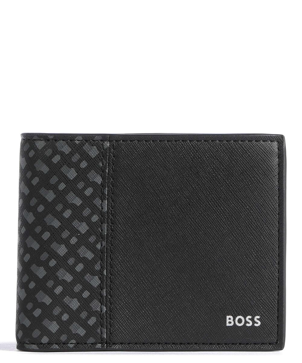 

RFID-кошелек Zair из сафьяновой яловой кожи Boss, черный