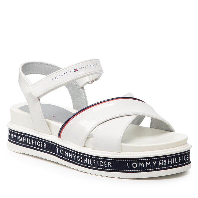 

Сандалии Tommy Hilfiger PlatformVelcro Sandal, белый