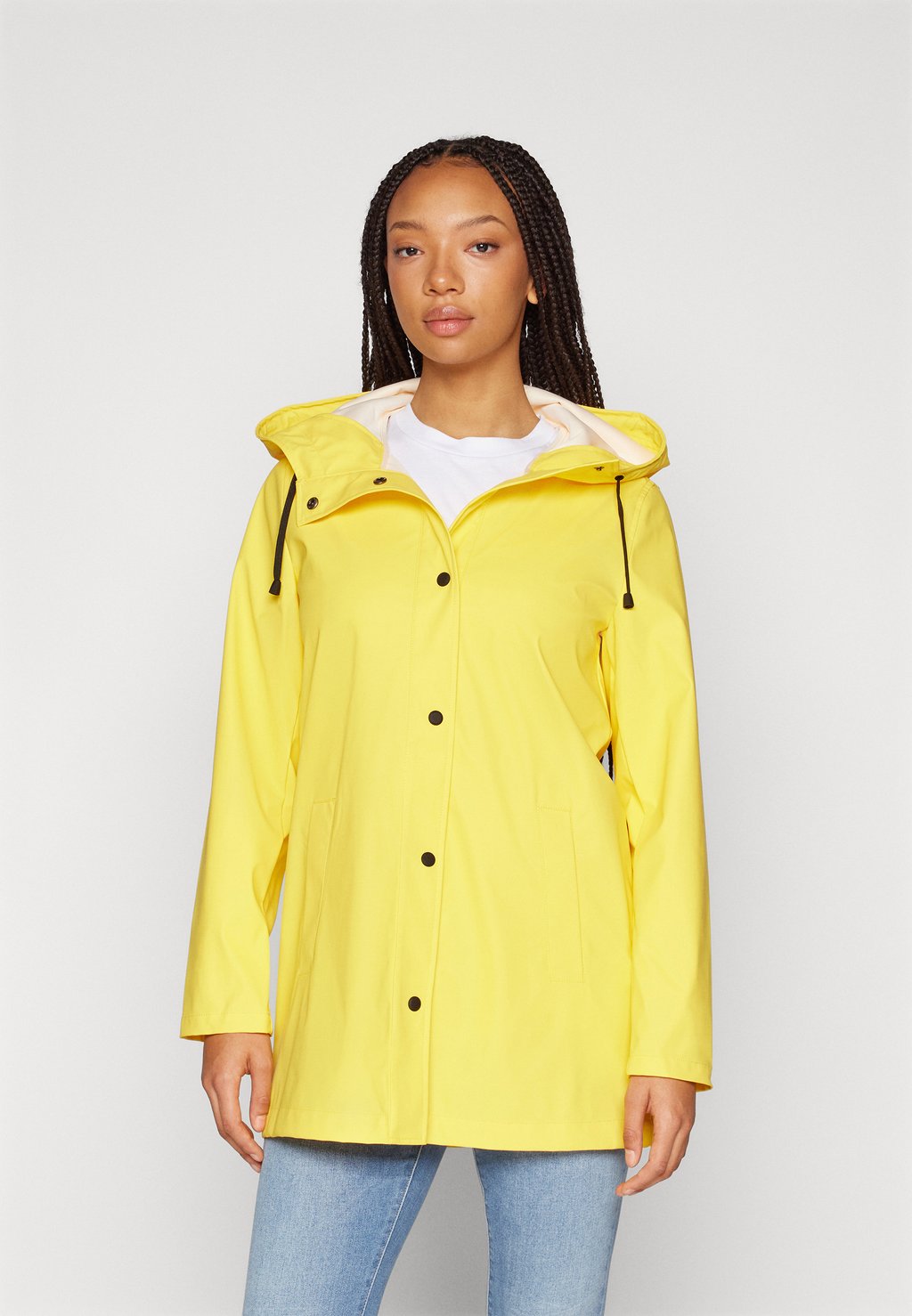 Дождевик/водоотталкивающая куртка ONLNEWELLEN RAINCOAT ONLY, цвет dandelion ure jean dandelion