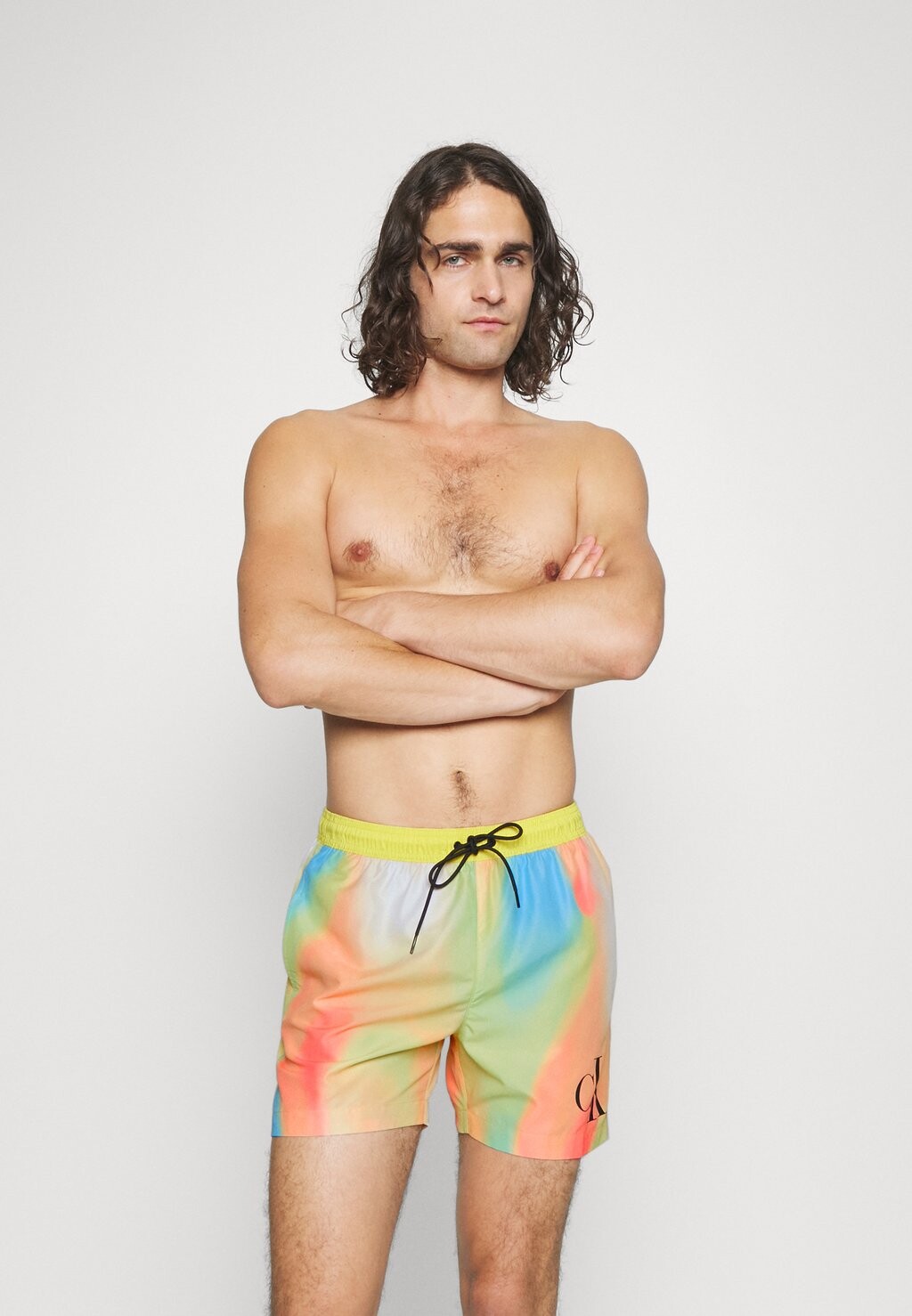 

Шорты для плавания Medium Drawstring Calvin Klein Swimwear, цвет motion