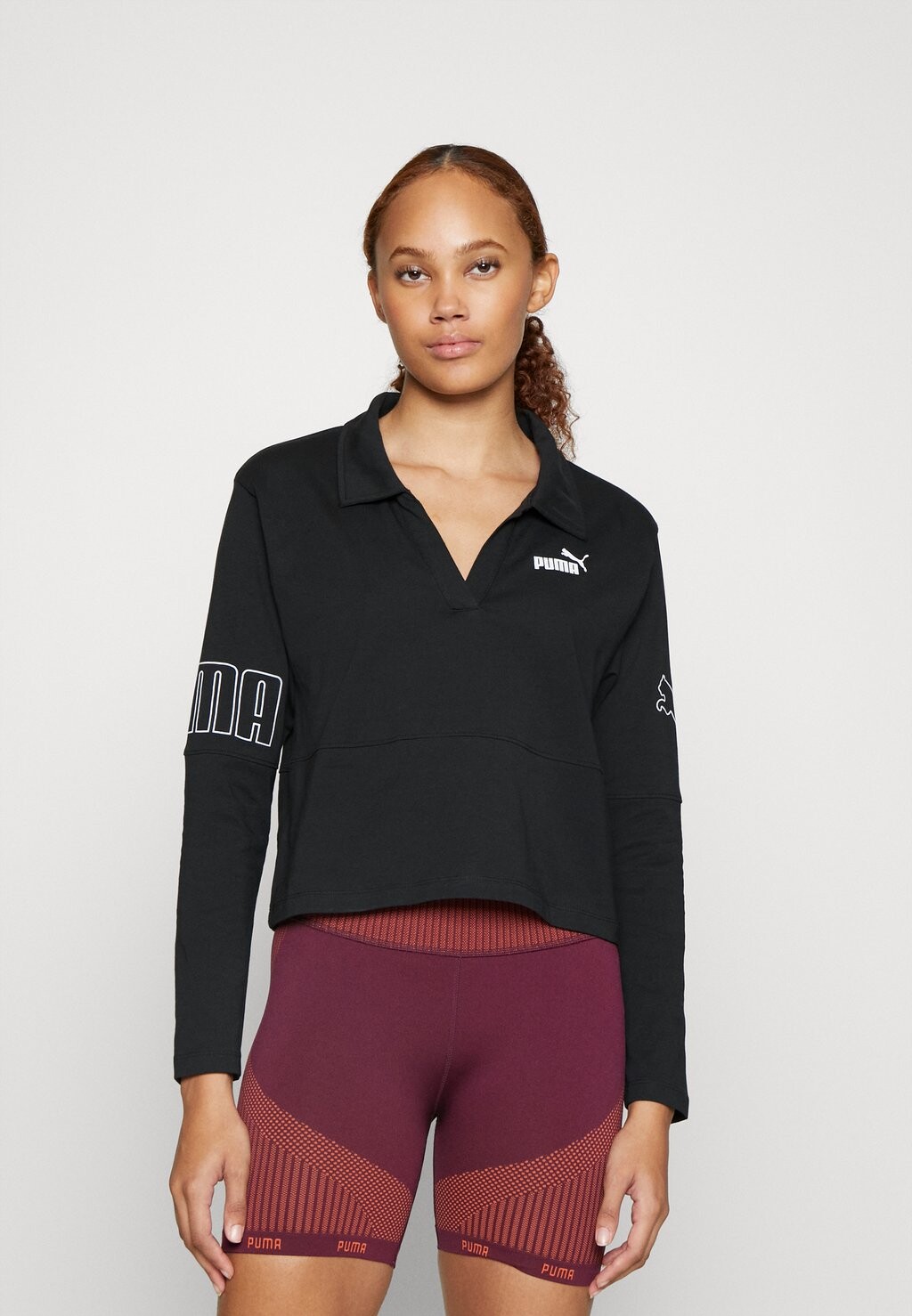 

Рубашка с длинным рукавом Puma, черный