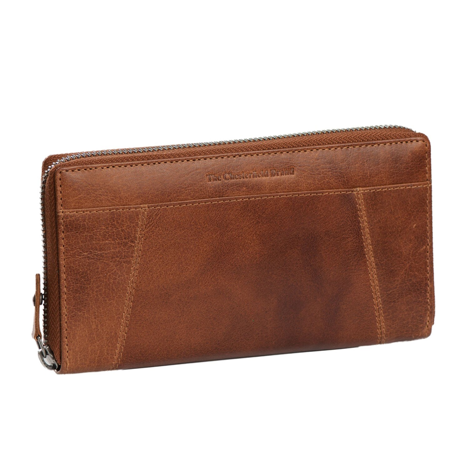 

Кошелек The Chesterfield Brand Antique Buff RFID Schutz Leder 19 cm, коньячный