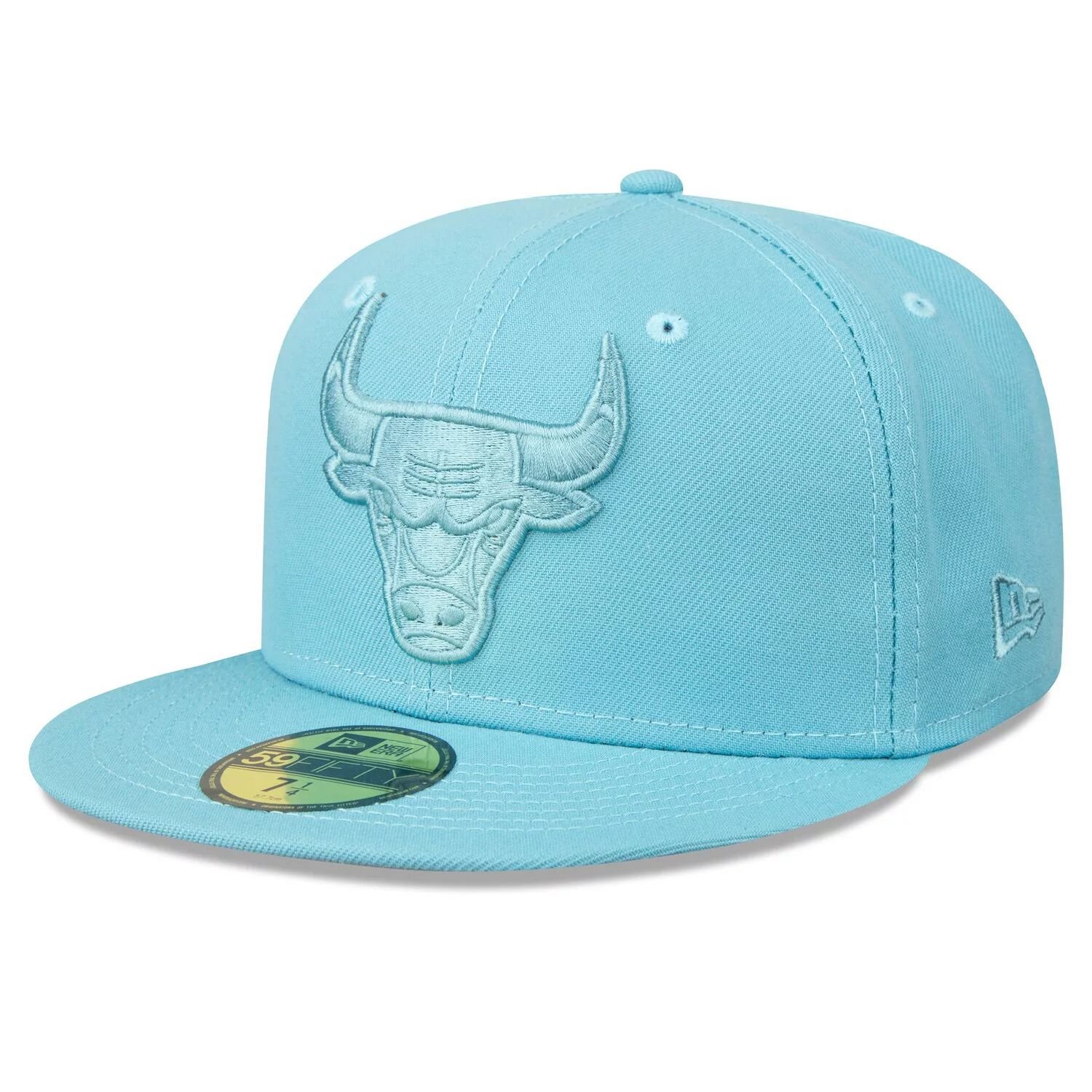 

Мужская облегающая шляпа New Era Blue Chicago Bulls Color Pack из пеноматериала 59FIFTY