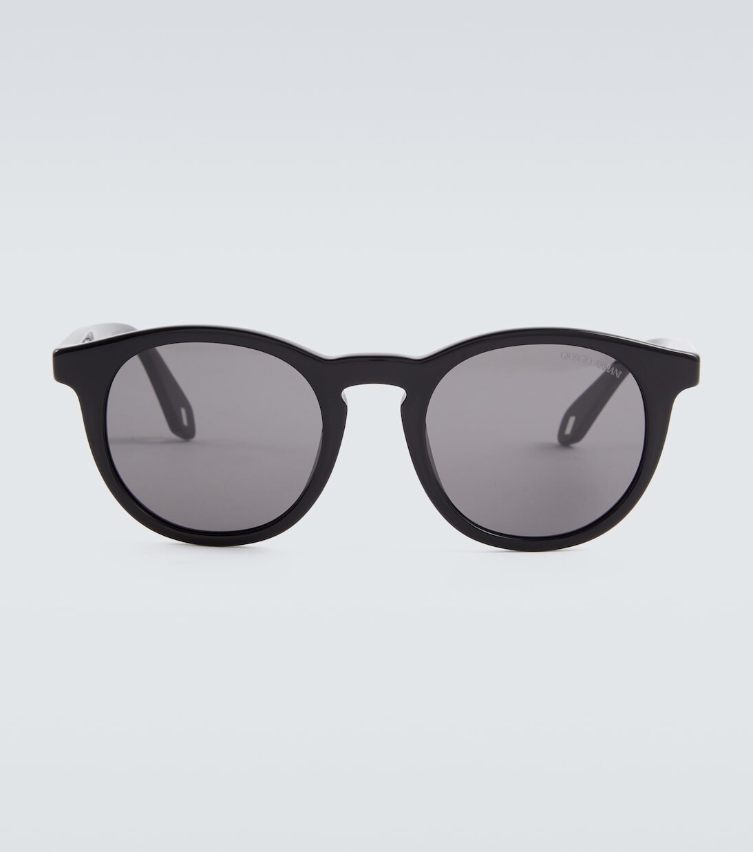 

Круглые солнцезащитные очки Giorgio Armani, черный