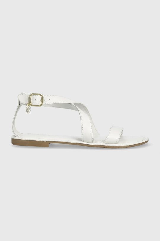 

НАС. Поло Ассн. кожаные сандалии LINDA U.S. Polo Assn., белый