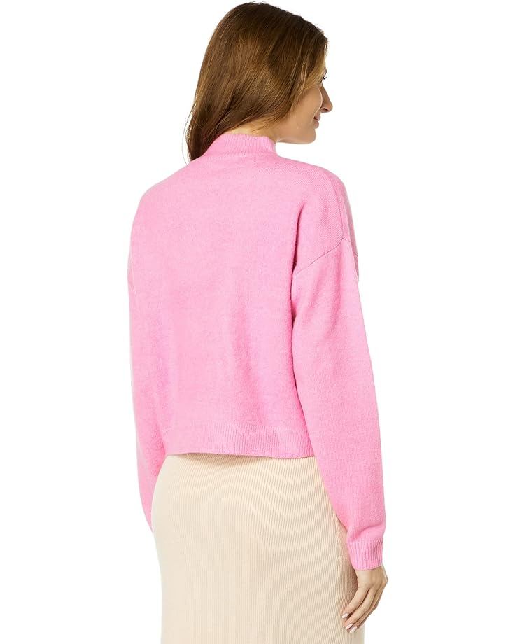 Свитер Lost + Wander Cassie Mock Neck Sweater, розовый