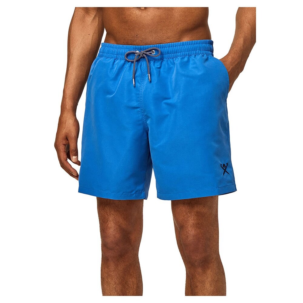 

Шорты для плавания Hackett Logo Solid Swimming Shorts, синий