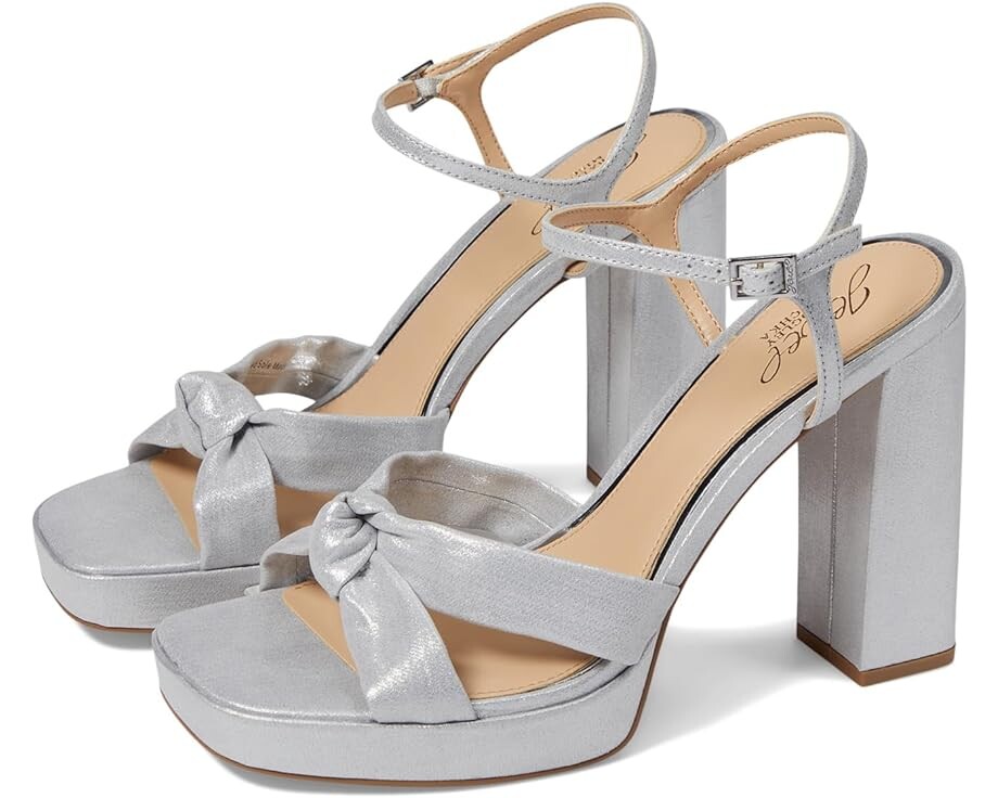 

Туфли Jewel Badgley Mischka Valencia, серебряный