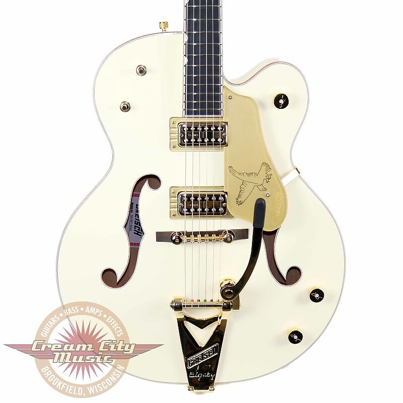 

Электрогитара Gretsch G6136T-59 Vintage Select White Falcon - Aged White Lacquer