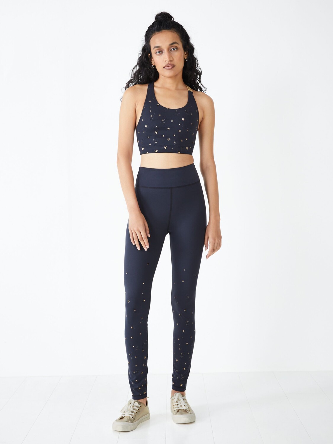 

hush Бюстгальтер Beth Star Active, черный/золотой
