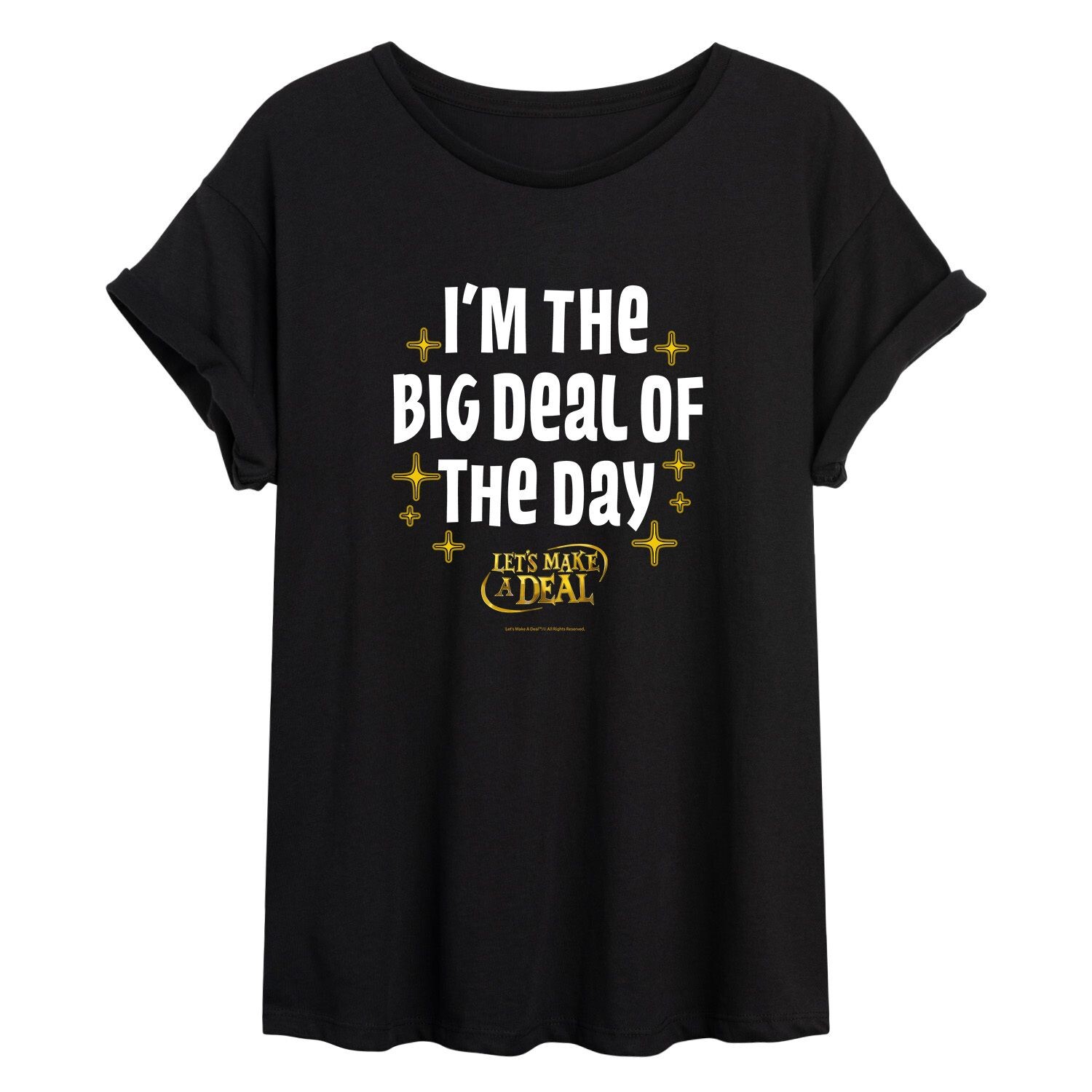 

Футболка с струящимся рисунком для юниоров Let's Make A Deal "I'm the Big Deal Of The Day" Licensed Character