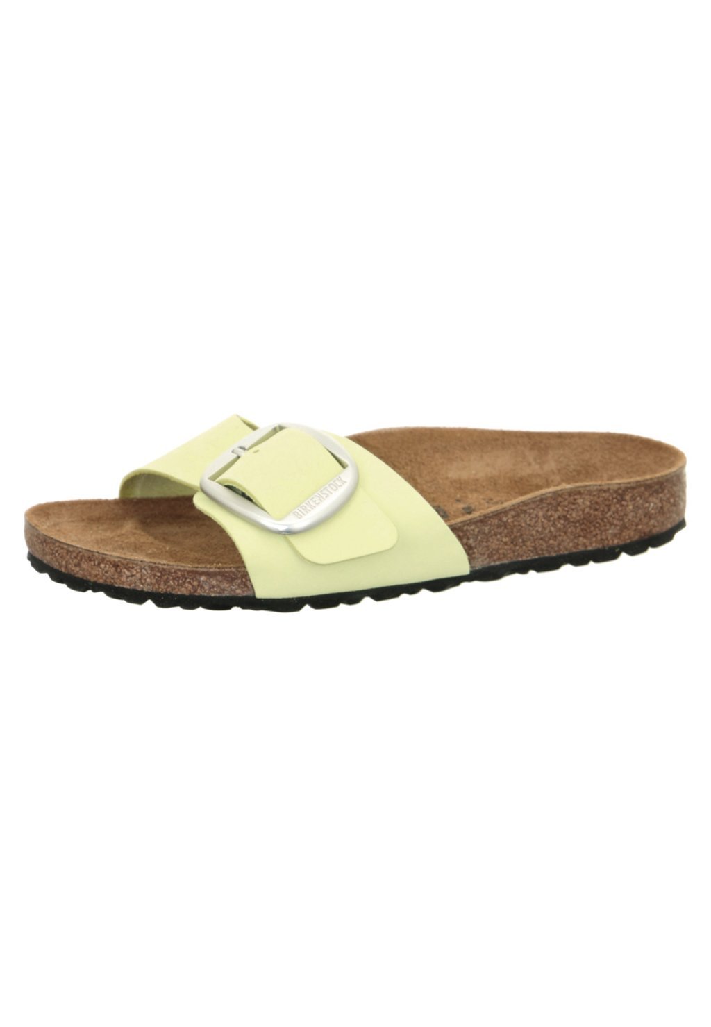 

Мюли на плоской подошве MADRID BIG BUCKLE LENB Birkenstock, цвет faded lime