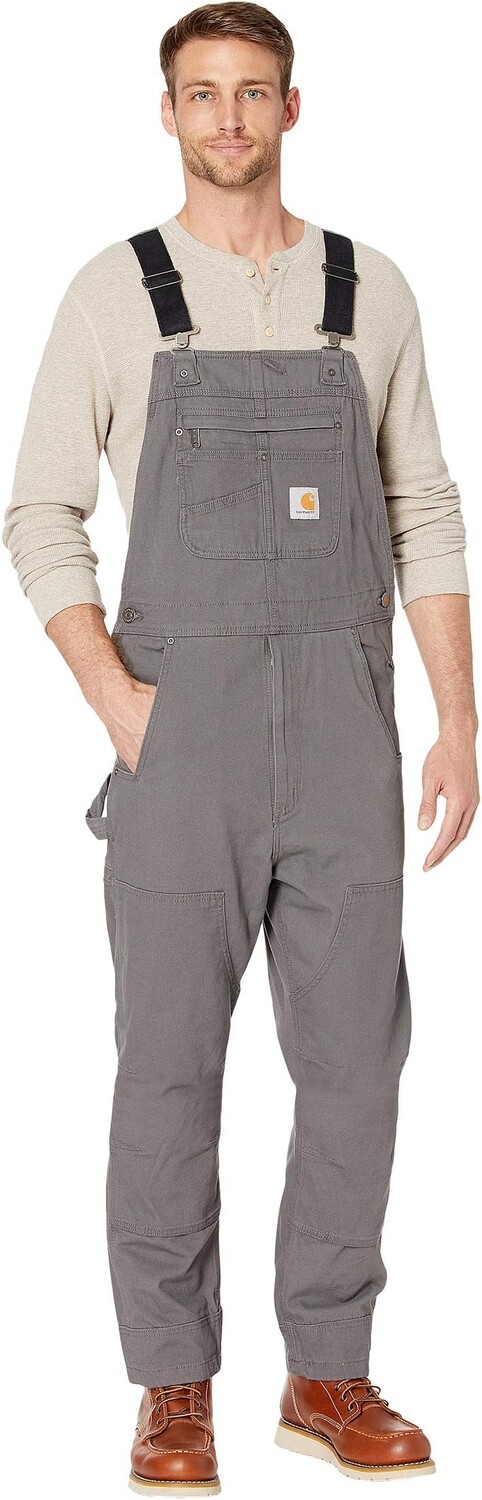 Брюки Rugged Flex Rigby Bib Carhartt, цвет Gravel