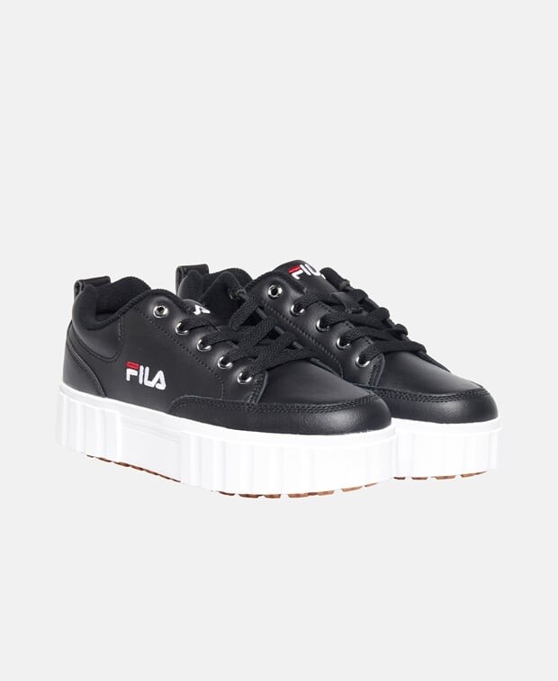 

Кроссовки на платформе Fila, черный