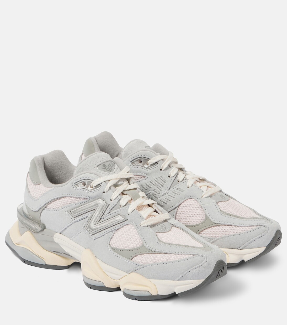 

Кроссовки 9060 с кожаной отделкой New Balance, розовый