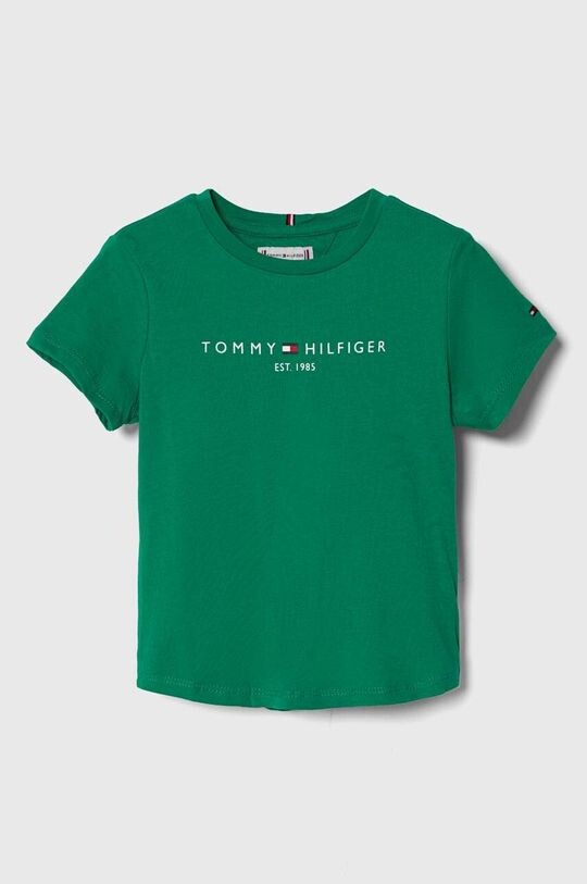 

Tommy Hilfiger Детская хлопковая футболка, зеленый