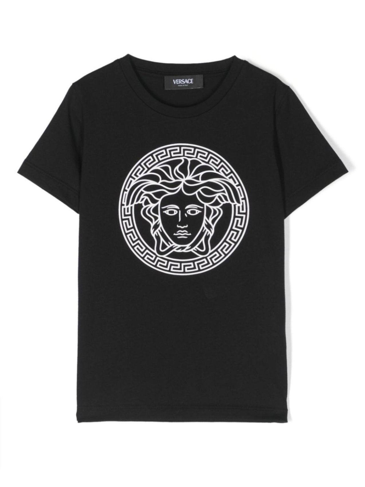 

Versace Kids футболка с принтом Medusa Head, черный