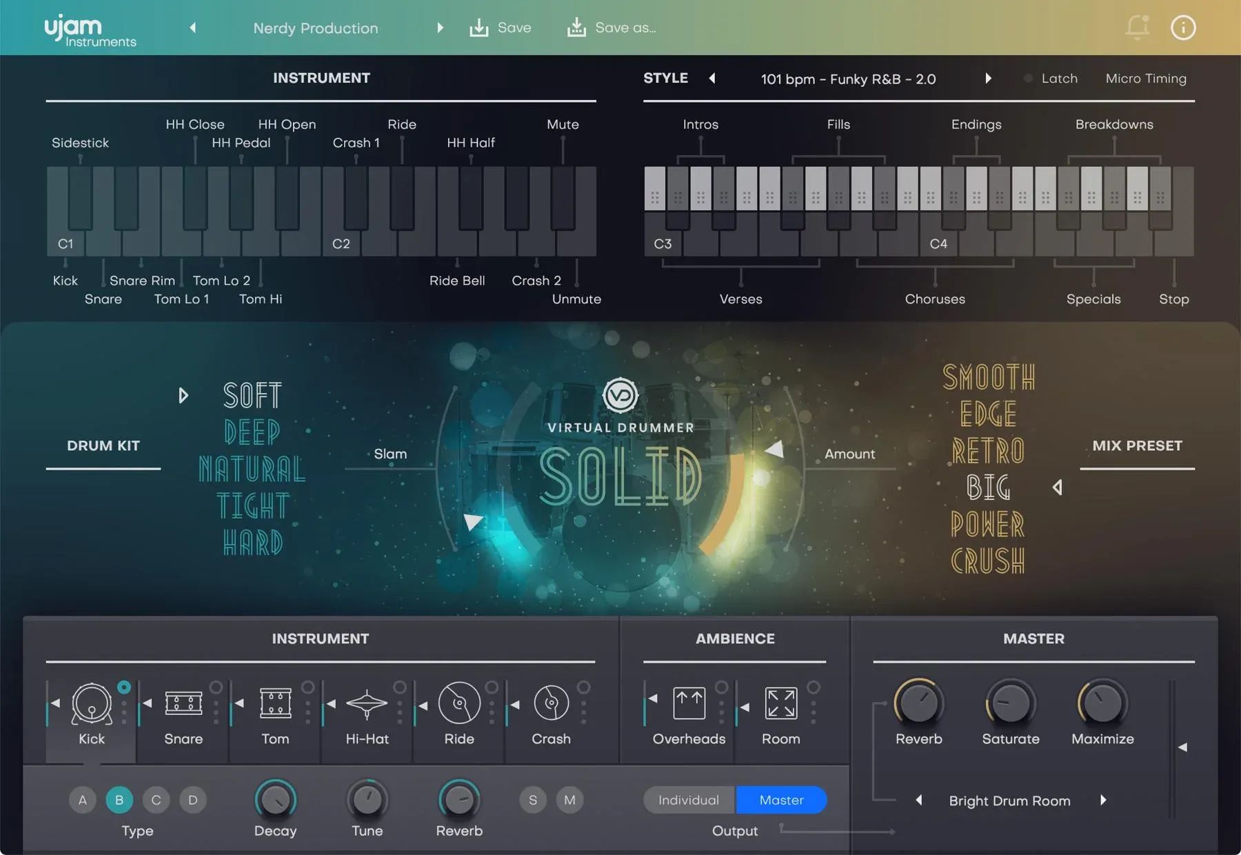 Vst drums. UJAM Drummer VST. VST барабаны.