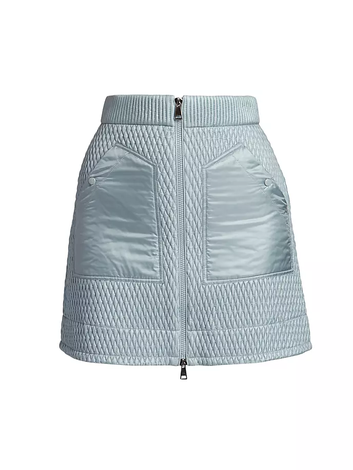 

Мини-юбка из основной ткани Moncler, синий