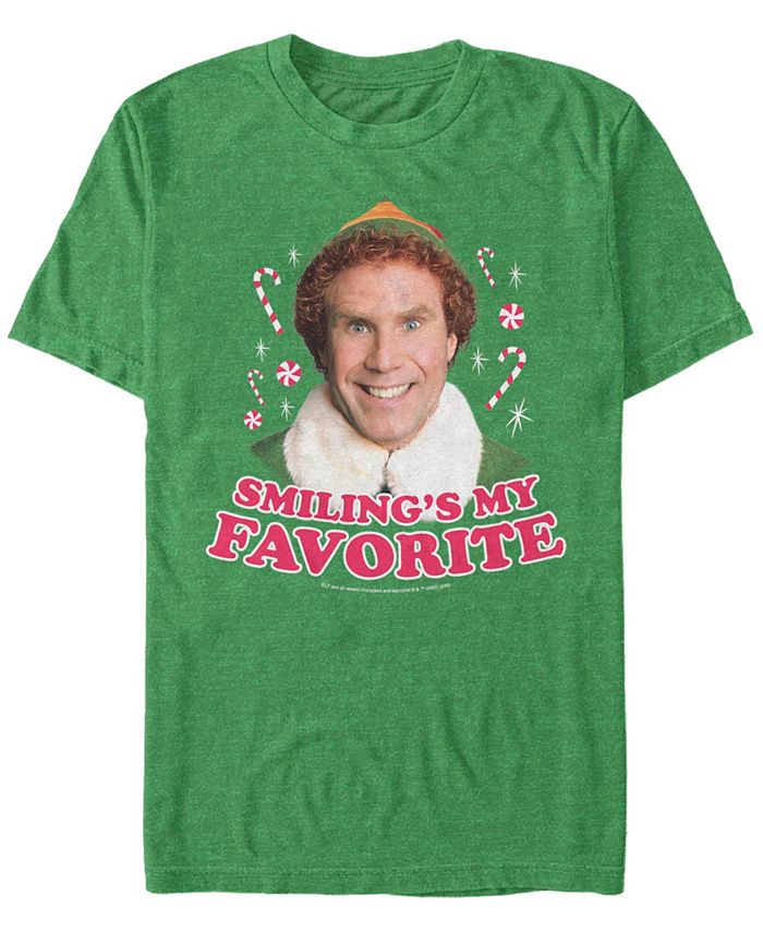 цена Мужская футболка с коротким рукавом Elf Buddy Smiles Fifth Sun, зеленый