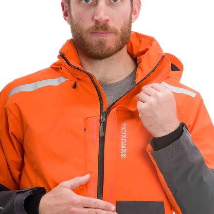 Куртка Gambler Gore-Tex мужская Grundens, красный/оранжевый