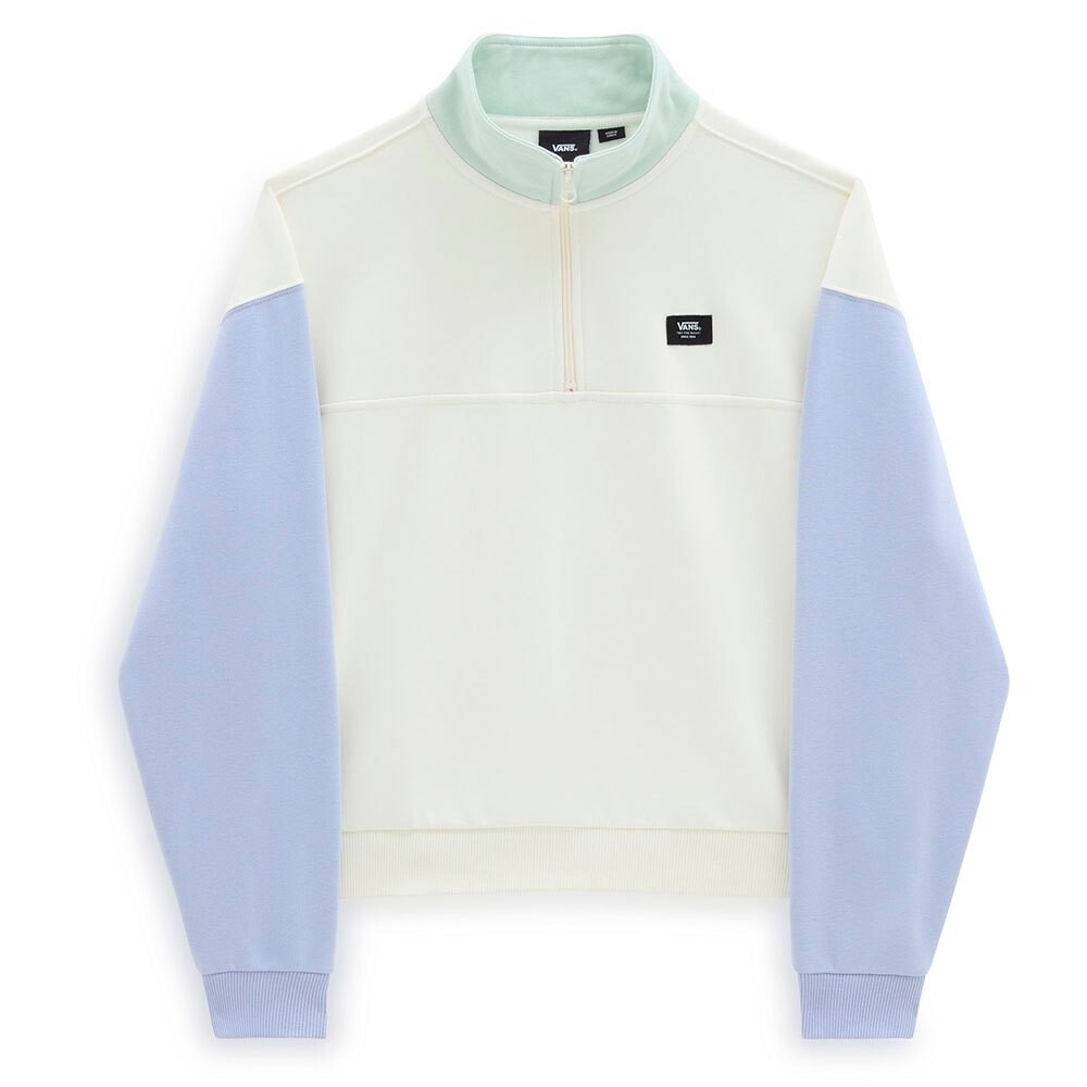 

Толстовка Vans Colorblock Moc Half Zip, белый