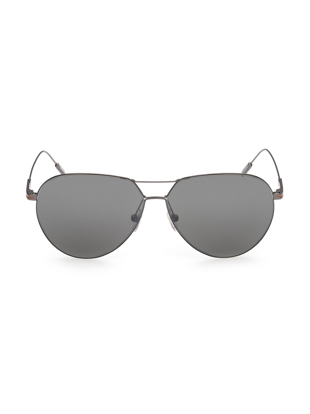 

Солнцезащитные очки-пилоты 60MM ZEGNA, серый