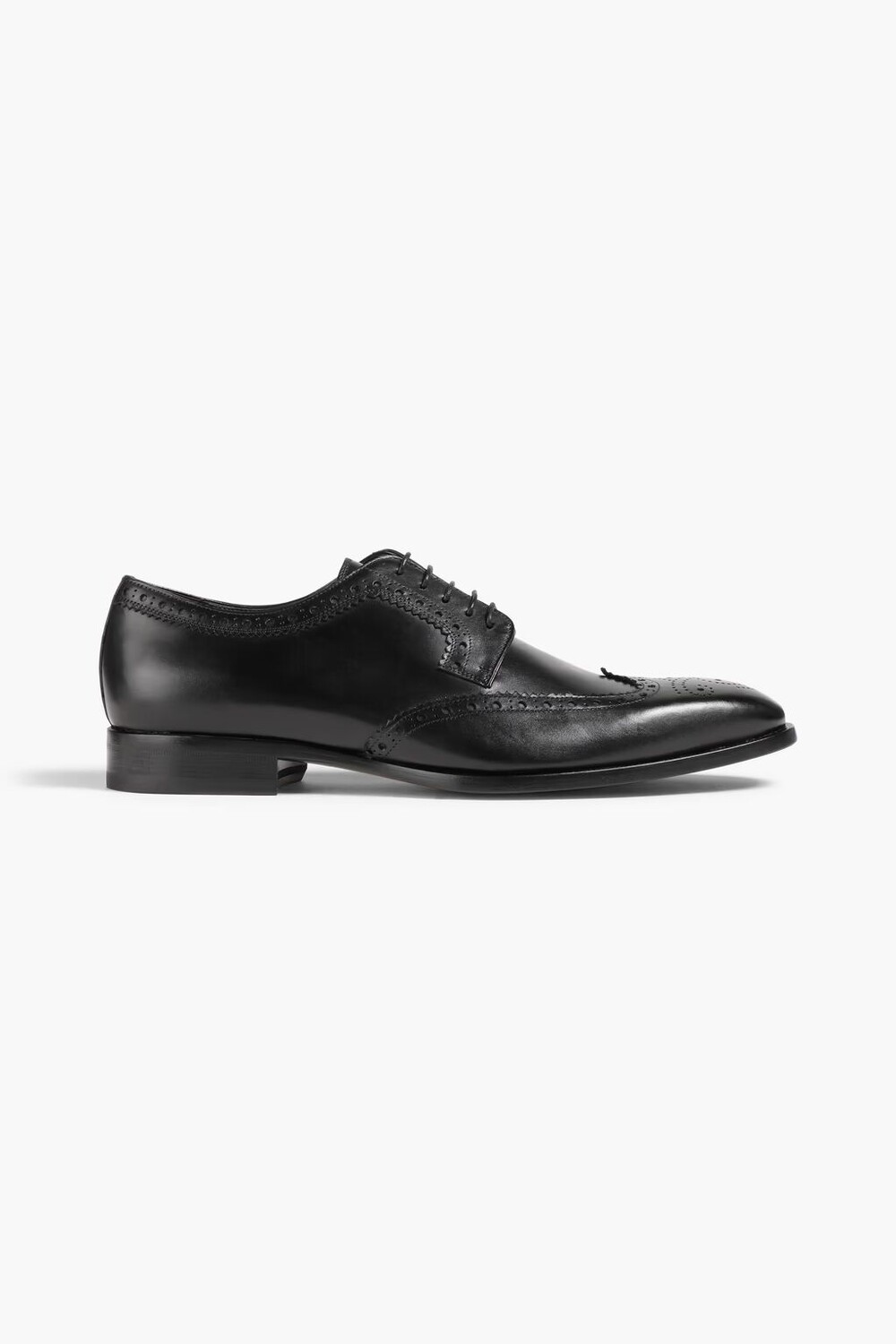 

Кожаные броги Dunhill, черный