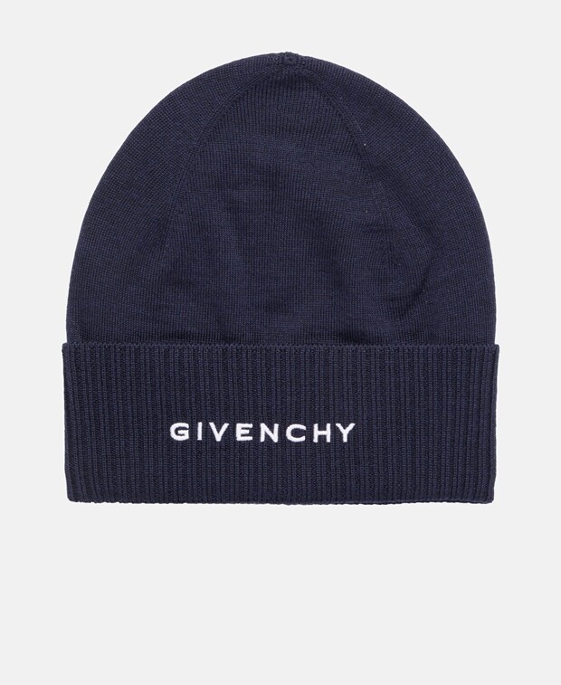 

Шерстяная шапка Givenchy, темно-синий