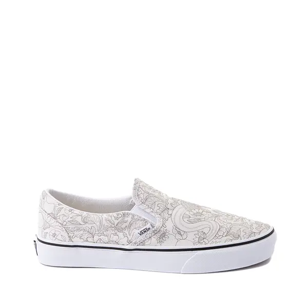

Кроссовки для скейтбординга Vans Slip-On Desert Skull, цвет Marshmallow