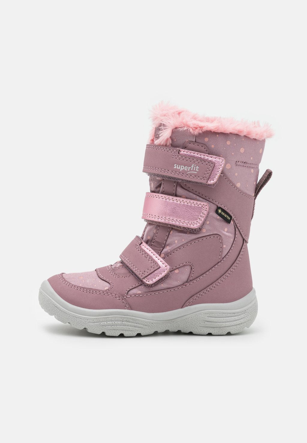 Снегоступы/зимние ботинки Superfit, цвет lila/rosa