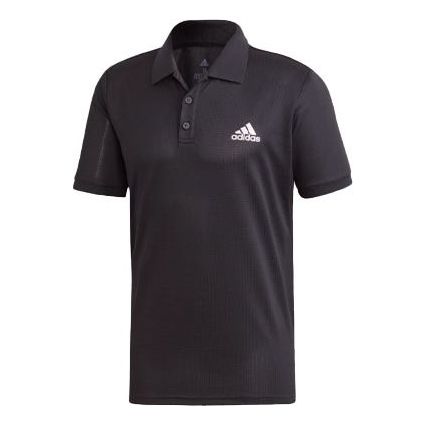 футболка adidas mens tennis sports polo shirt white белый Футболка adidas Tennis Sports lapel Polo Shirt Black, черный