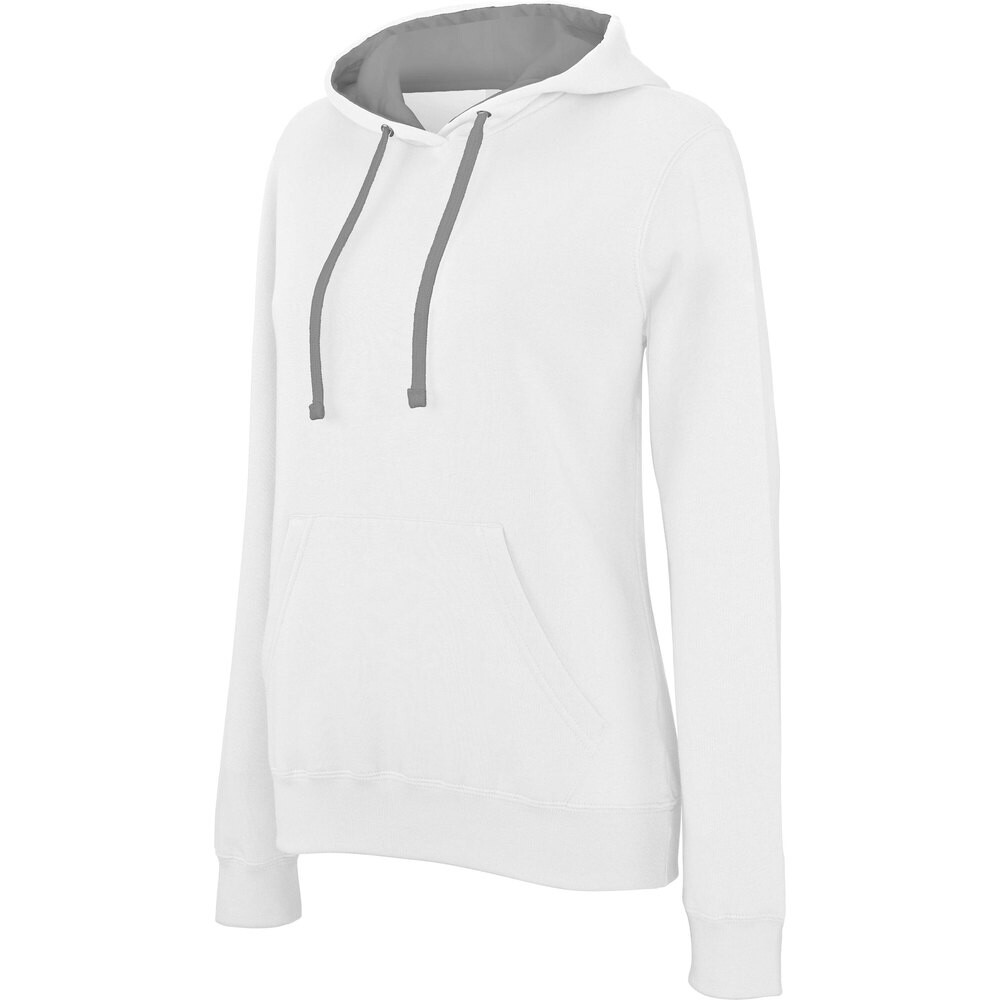 

Толстовка Kariban Hooded Contrastée, синий