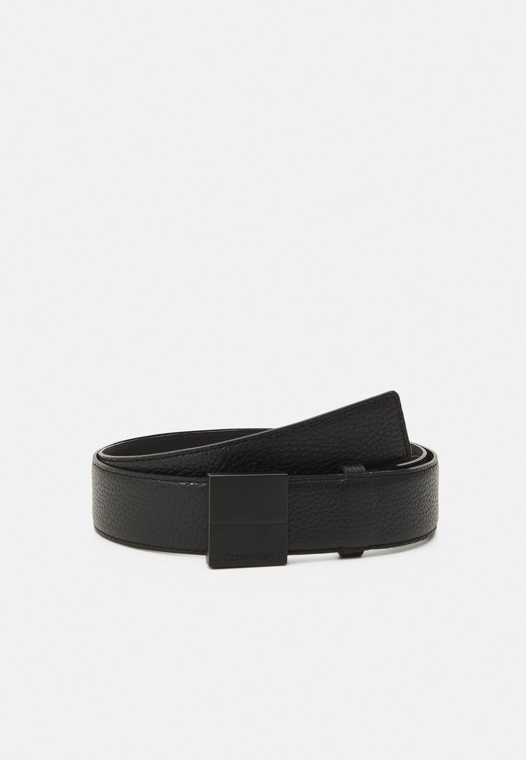 

Ремень ICONIC PLAQUE Calvin Klein, цвет black pebble
